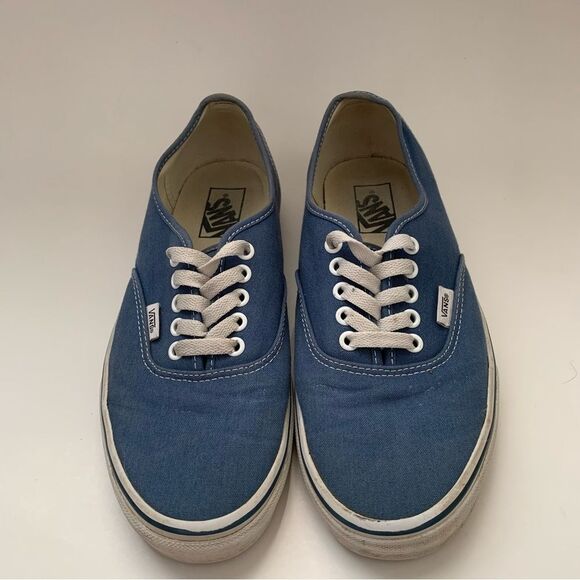 Vans TB4R Off the Wall Blue Low Top Skate Sneakers Men 9/Women 10.5 - Picture 3 of 8
